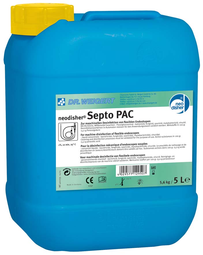 Preparaty do maszynowej dezynfekcji narzędzi i wyrobów Dr. Weigert Neodisher Sept Pac