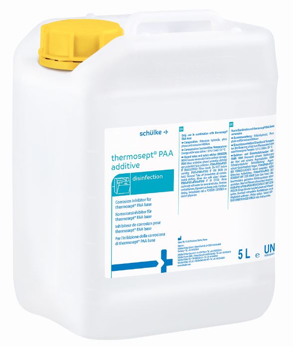 Preparaty do maszynowej dezynfekcji narzędzi i wyrobów Schulke thermosept PAA