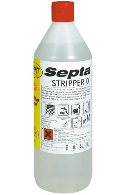 Preparaty konserwujące do podłóg OMAR STRIPPER 01