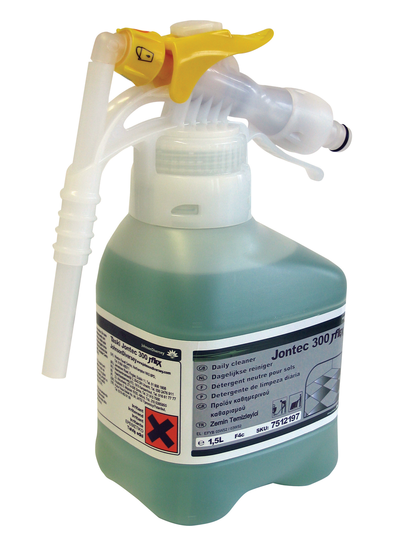 Preparaty myjące do podłóg, wykładzin i tapicerek Diversey TASKI Jontec 300 J-Flex 1,5 L