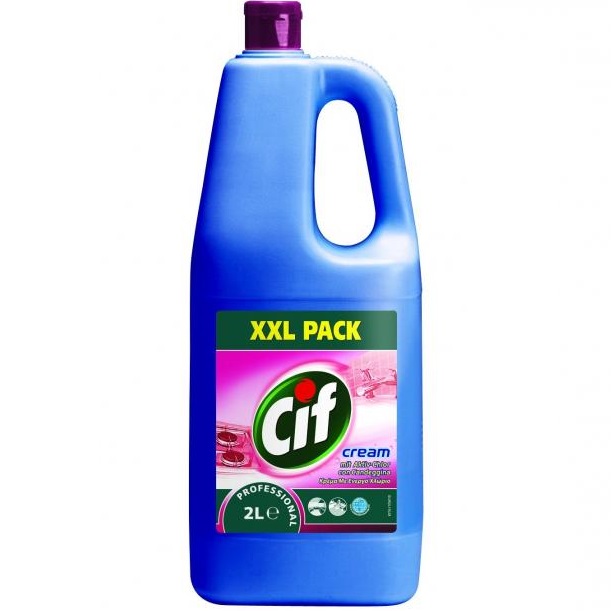 Preparaty myjące do powierzchni ponad podłogowych Diversey Cif Cream with Bleach