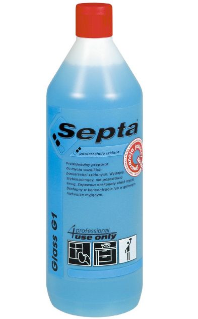 Preparaty myjące do powierzchni ponad podłogowych OMAR GLASS G1