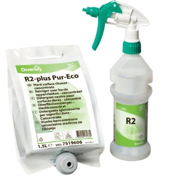Preparaty myjące do powierzchni ponad podłogowych Diversey R2-plus Pur-Eco