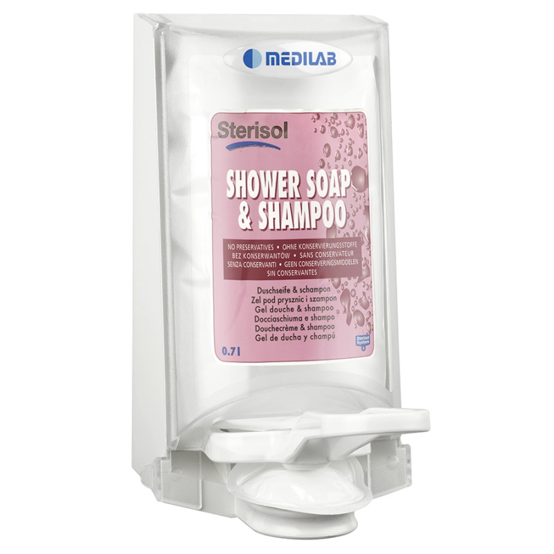 Preparaty myjące do rąk i skóry Sterisol Shower Soap & Shampoo