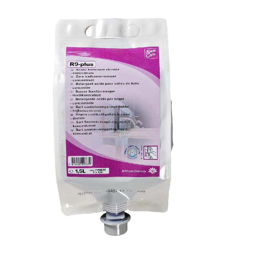 Preparaty myjące do sanitariatów Diversey R9-plus