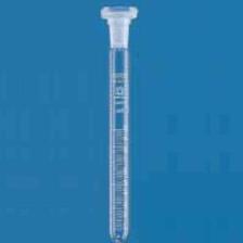 Probówki szklane BRAND Szkło borokrzemianowe 3.3 z podziałką, korkiem i szlifem NS