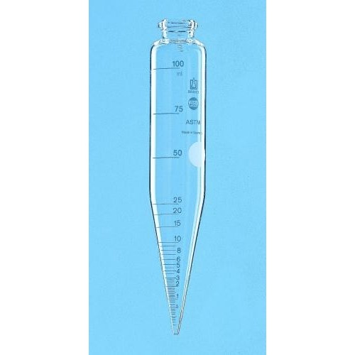 Probówki szklane Starke Wirówkowe ASTM stożkowe szkło borokrzemianowe 3.3