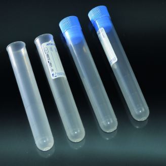 Probówki z tworzyw sztucznych Aptaca Nuova okrągłodenna PP