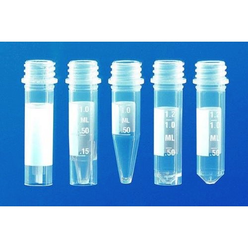 Probówki z tworzyw sztucznych Gerhardt reakcyjne PP bez nakręcanej zakrywki