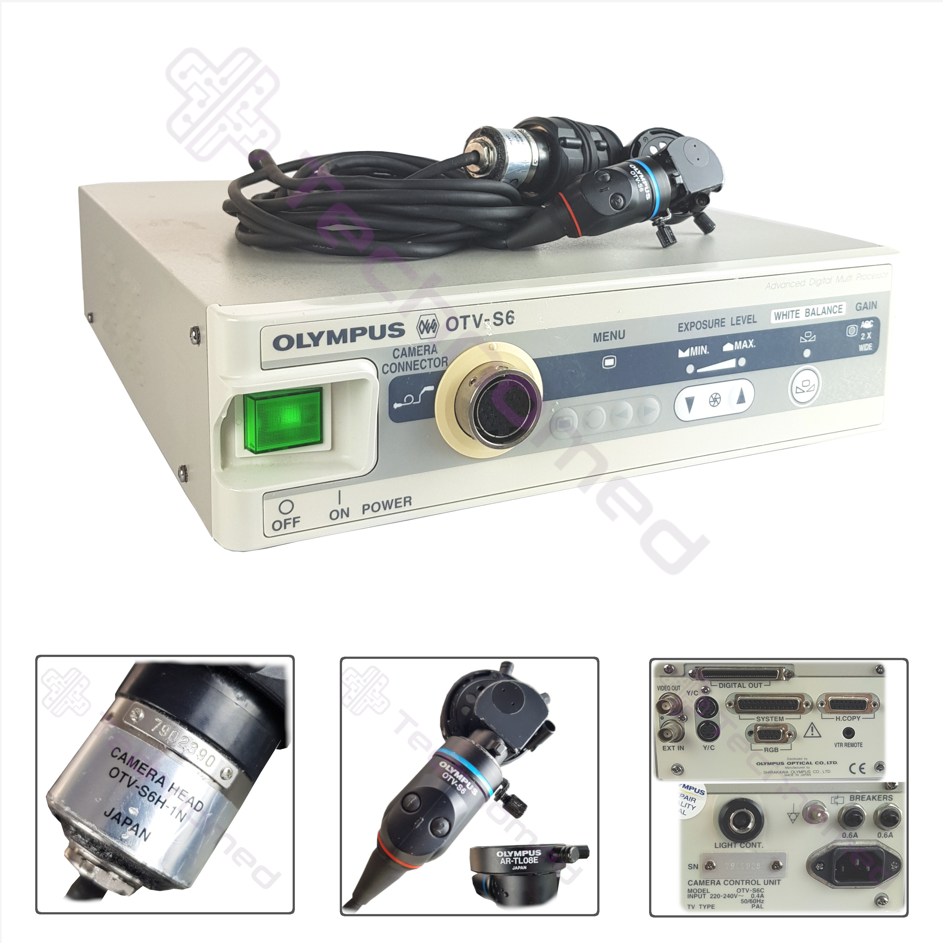 Procesory i źródła światła używane Olympus OTV-S6 - Technomed używane