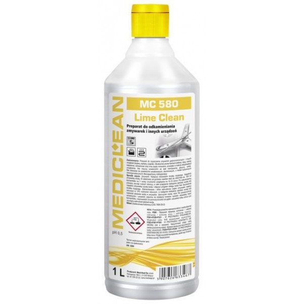 Produkty specjalistyczne do higieny kuchennej Mediclean MC 580 Lime Clean