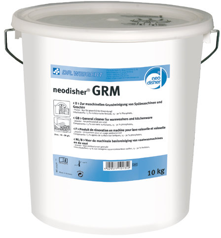 Produkty specjalistyczne do higieny kuchennej Dr. Weigert Neodisher GRM