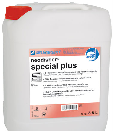 Produkty specjalistyczne do higieny kuchennej Dr. Weigert Neodisher special plus