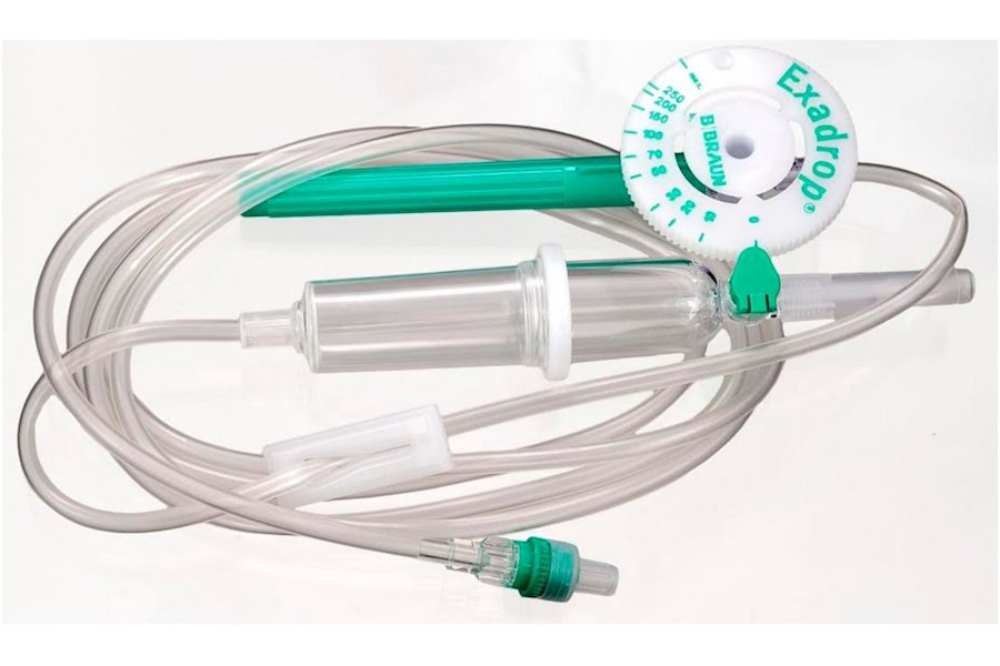Przyrządy do przetaczania płynów infuzyjnych i krwi B.Braun Exadrop
