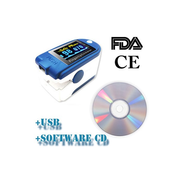 Pulsoksymetry napalcowe CONTEC CMS 50D+