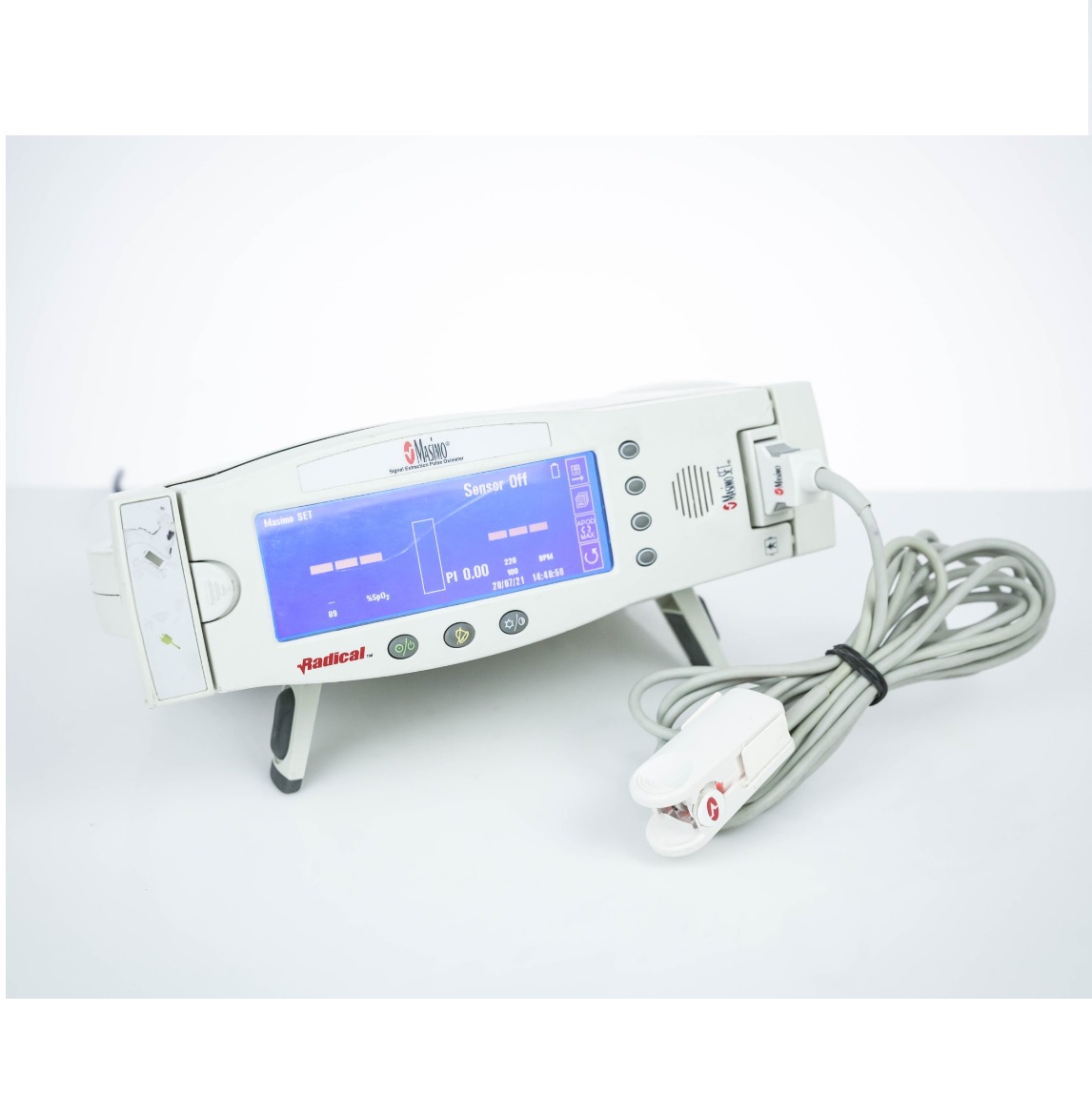 Pulsoksymetry używane B/D Masimo SET Radical - Arestomed rekondycjonowany