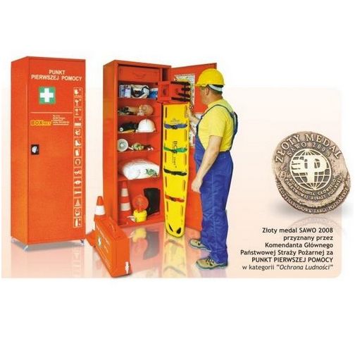 Punkty pierwszej pomocy Boxmet Punkt Pierwszej Pomocy® dla przemysłu