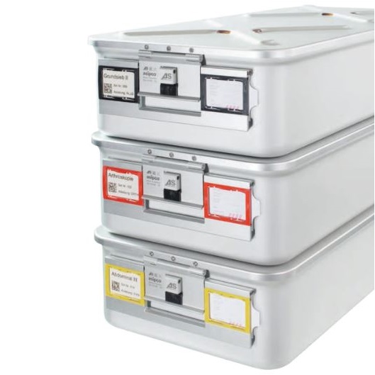 Puszki sterylizacyjne AS Medizintechnik Kontenery