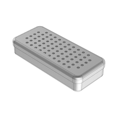 Puszki sterylizacyjne Nichrominox Pudełko aluminiowe perforowane