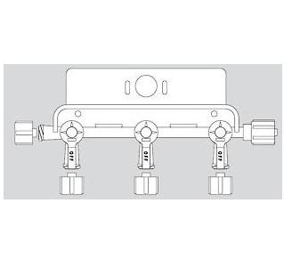 Rampy infuzyjne wielokranikowe Balton RAM3