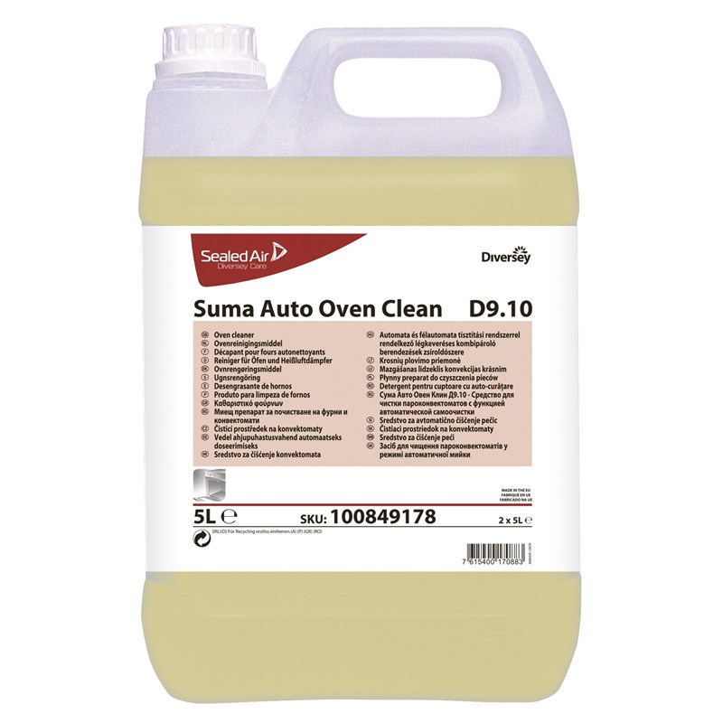Ręczne mycie Diversey Suma Auto Oven Clean D9.10