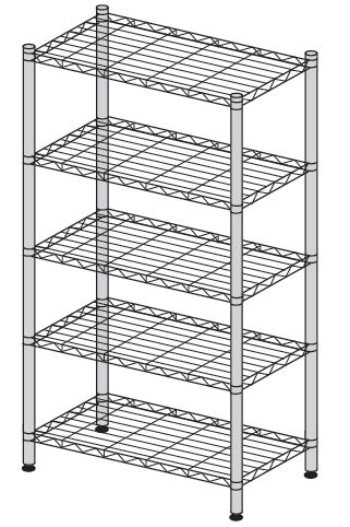 Regały medyczne TRIBO SK 0310/01