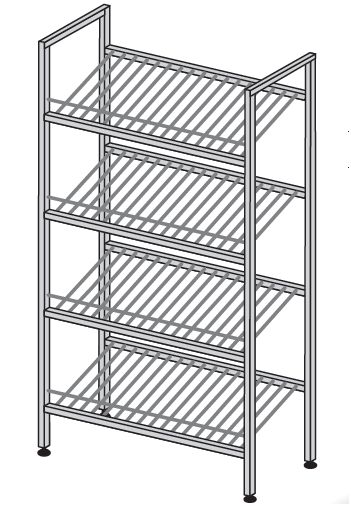 Regały medyczne TRIBO SK 7602/03