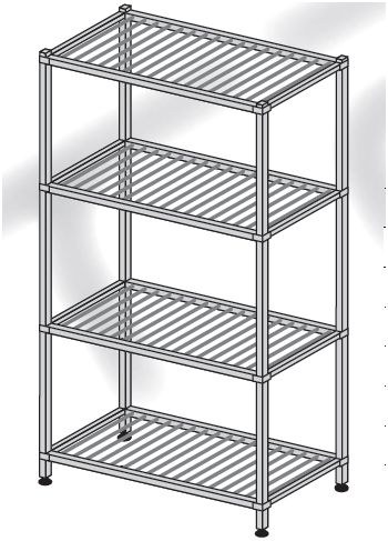 Regały medyczne TRIBO SK 7603/02