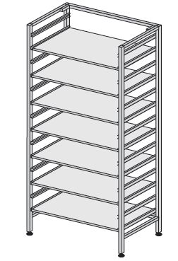 Regały medyczne TRIBO SK R 903