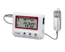 Rejestratory temperatury i wilgotności Achem Rejestrator temperatury i wilgotności TR-72nw-S z PoE i LAN 