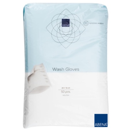 Rękawice i myjki do mycia ciała pacjenta Abena 1000001134