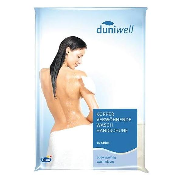 Rękawice i myjki do mycia ciała pacjenta Duni Duniwell rękawica do mycia