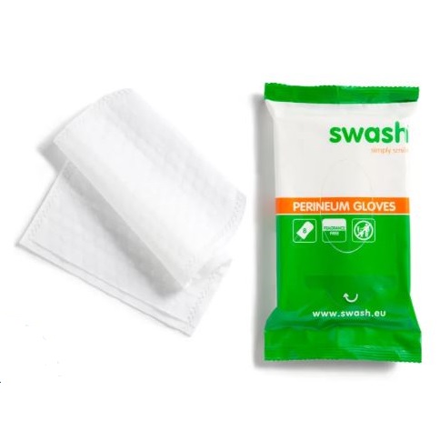 Rękawice i myjki do mycia ciała pacjenta Swash Perineum Gloves