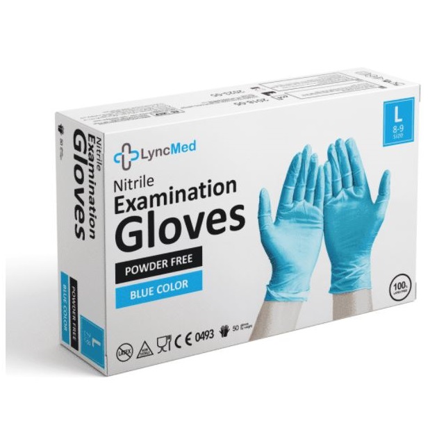 Rękawice medyczne LyncMed Nitrile Examination
