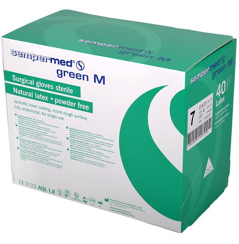 Rękawice medyczne Semperit/Sempermed Sempermed Supreme Green