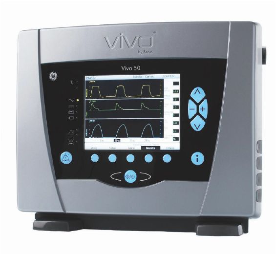 Respiratory stacjonarne dla dorosłych i dzieci BREAS Vivo 50