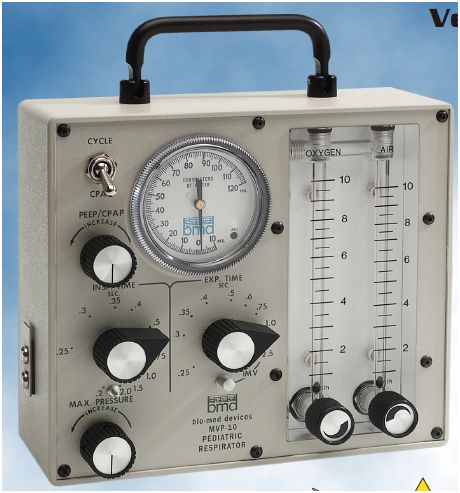 Respiratory transportowe BIO MED MVP-10