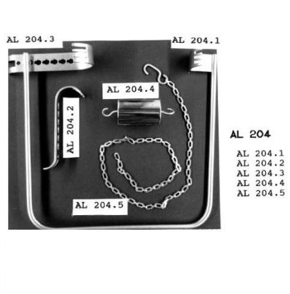 Rozwieracze / retraktory chirurgiczne ATMED Zygmunt Rafalski AL 204