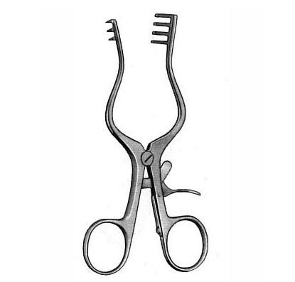 Rozwieracze / retraktory chirurgiczne GAMA s. c. - dystrybutor importer Rozwieracz Weitlaner ostry