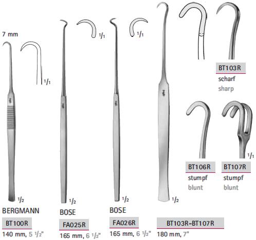 Rozwieracze / retraktory chirurgiczne B.Braun Rozwieracze do ran i tchawicy