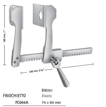 Rozwieracze / retraktory chirurgiczne B.Braun Rozwieracze klatki piersiowej