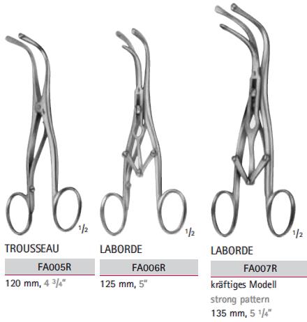 Rozwieracze / retraktory chirurgiczne B.Braun Rozwieracze tchawicy