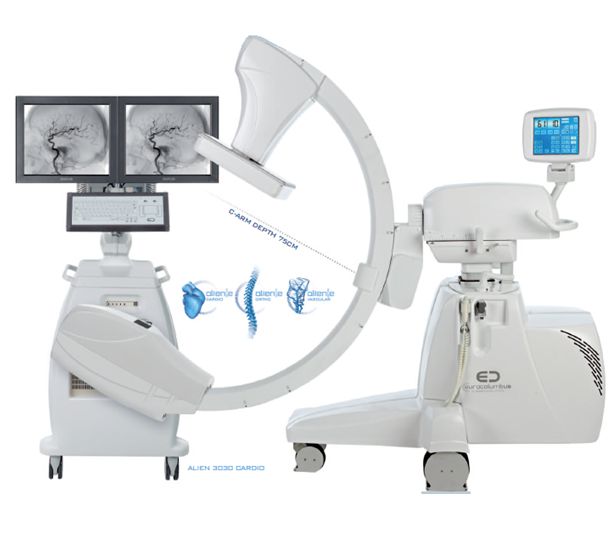 RTG śródoperacyjne (Ramię C) EUROCOLUMBUS Euroampli Alien 3030 cardio