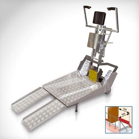 Schodołazy gąsienicowe TGR JOLLY Mini ramp