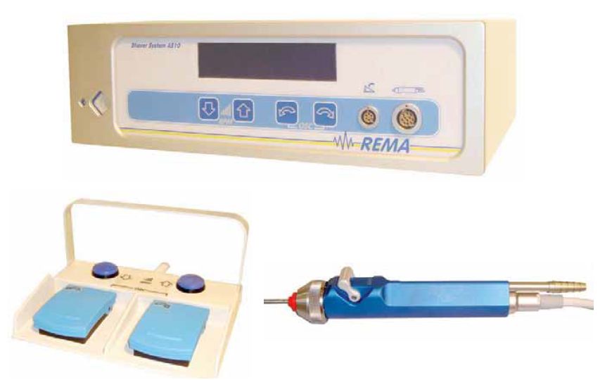 Shavery artroskopowe REMA A510
