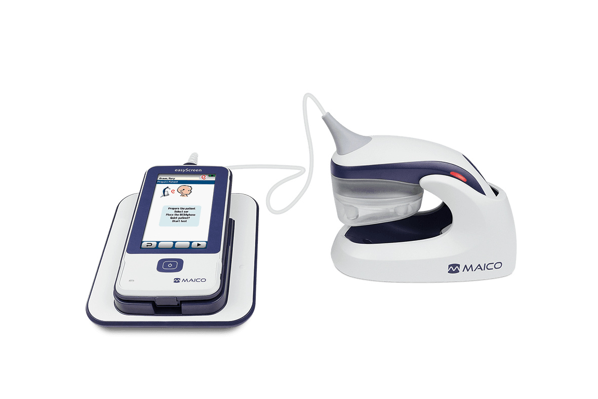 Słuchowe potencjały wywołane ABR/BERA MAICO easyScreen BERAphone