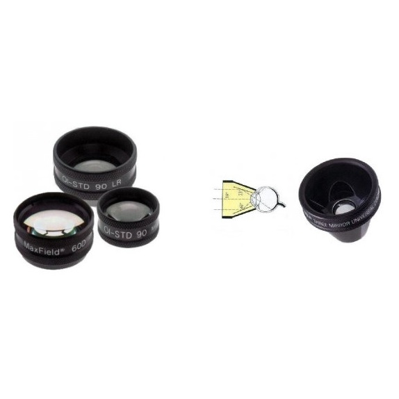 Soczewki okulistyczne do lamp szczelinowych Oculus MaxField / MaxLight / Laserlight 