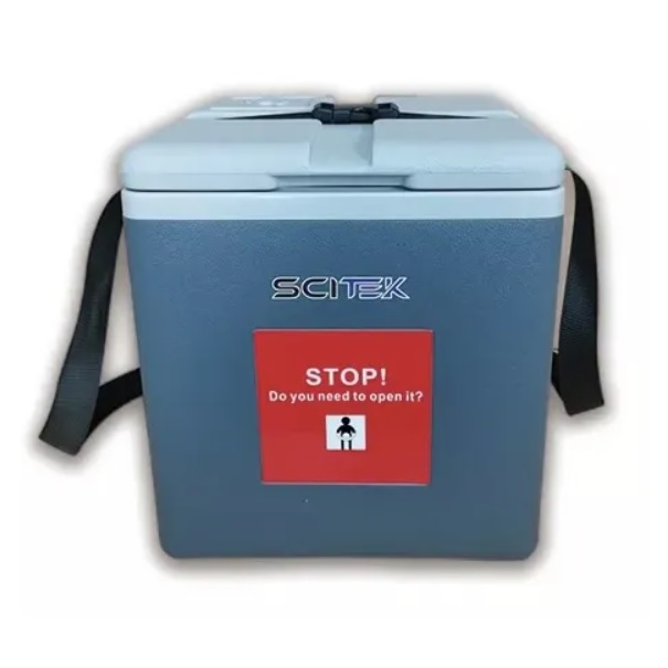 Specjalistyczne lodówki do transportu krwi, leków i szczepionek SCITEK PR-1 / PR-2 / PR-5 / PR-6 / PR-8 / PR-10 / PR-12