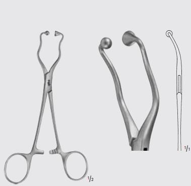 Spinaki do serwet medycznych B.Braun Uchwyty B.Braun