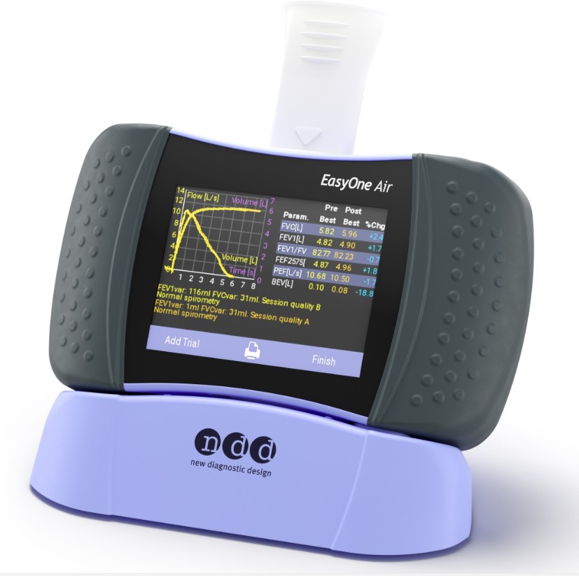 Spirometry NDD EasyOne Air